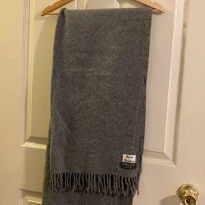 Acne Studios virgin wool scarf
